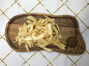 Тунец с перцем: Кальмар полукольца