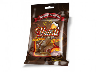 Джерки кеты 500 гр.: Уши свиные с чесноком 