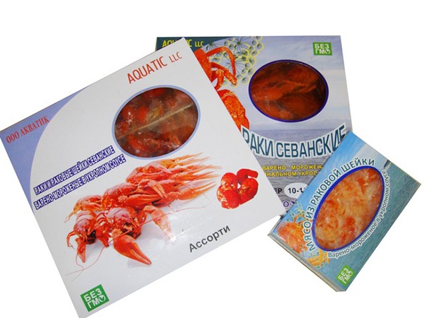 Раки в ассортименте в Ижевске