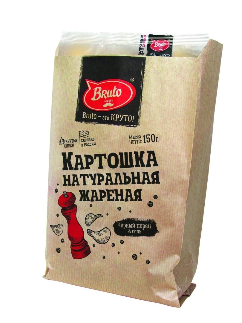 Картофель «Бруто» черный перец 130 гр. в Ижевске