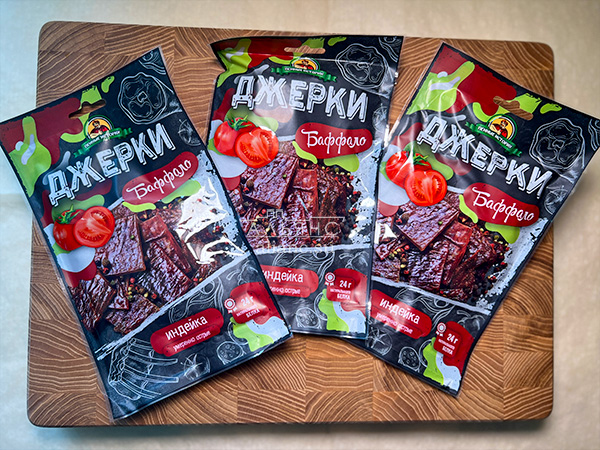 Джерки из индейки "Баффало" 45 гр. в Ижевске