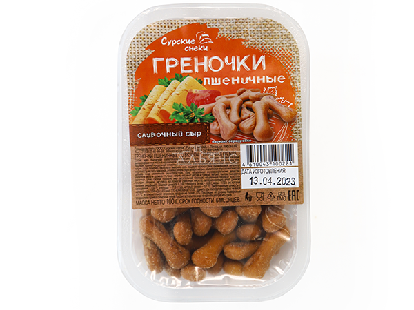 Сурские (ПШЕНИЧНЫЕ) Сливочный сыр (100 гр) в Ижевске