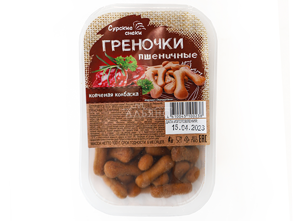 Сурские (ПШЕНИЧНЫЕ) Копченая колбаска (100 гр) в Ижевске