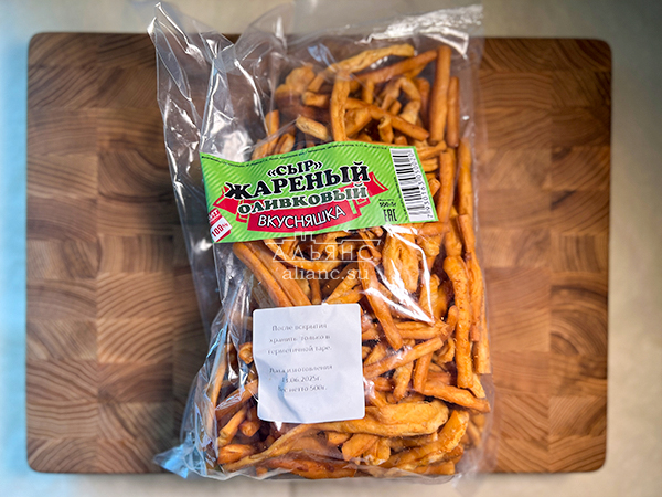 Жареный сыр "ВКУСНЯШКА" (Оливковый) 500гр. в Ижевске