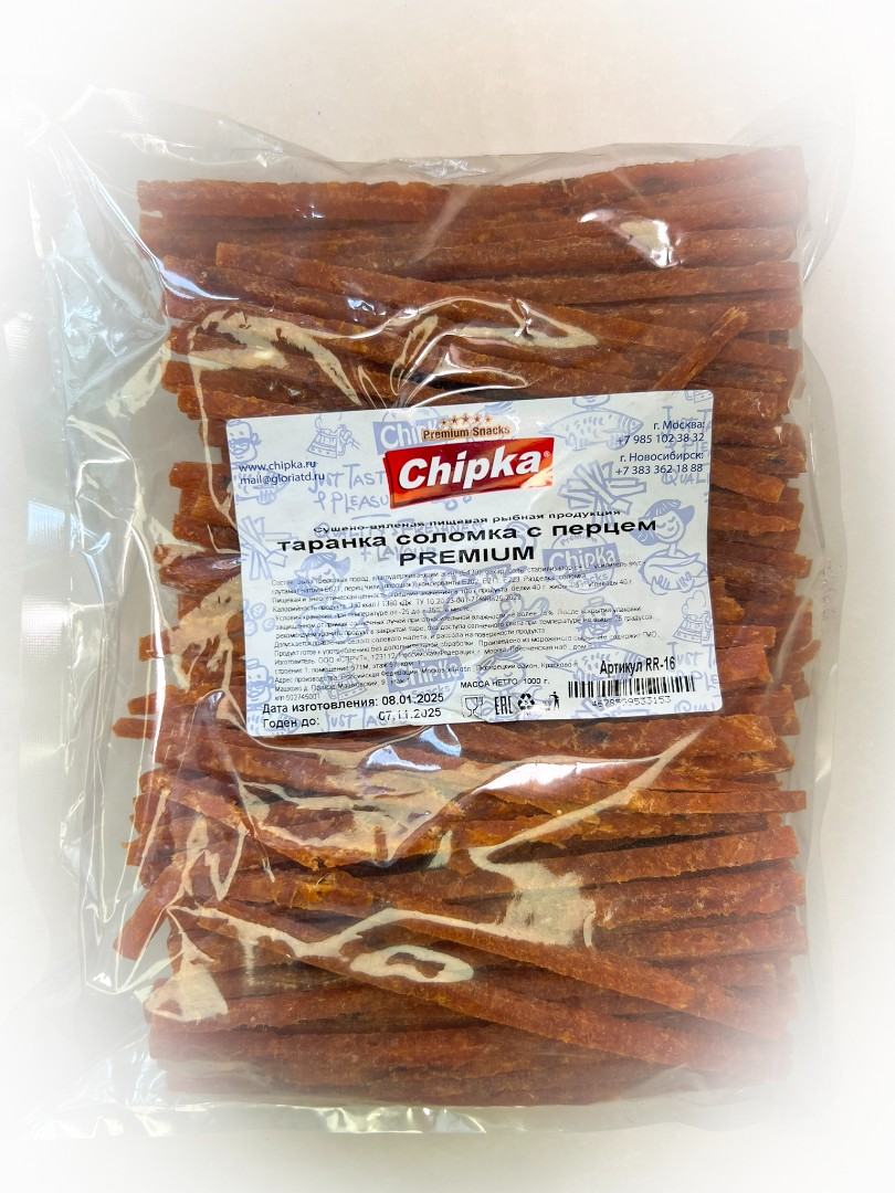 Таранка с перцем (соломка) (Chipka ПРЕМИУМ) в Ижевске