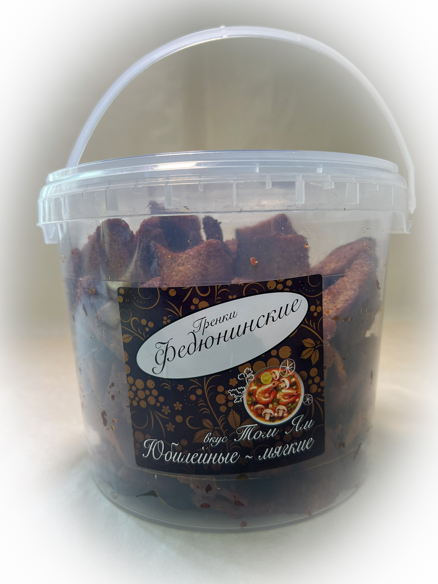 Гренки "ФЕДЮНИНСКИЕ" "Том ям" (ведро 900 гр.) в Ижевске
