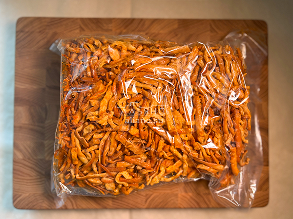 Нитка ЖАРЕНАЯ "Тайский перец" Oktobersnack 1 кг (сырный продукт) в Ижевске
