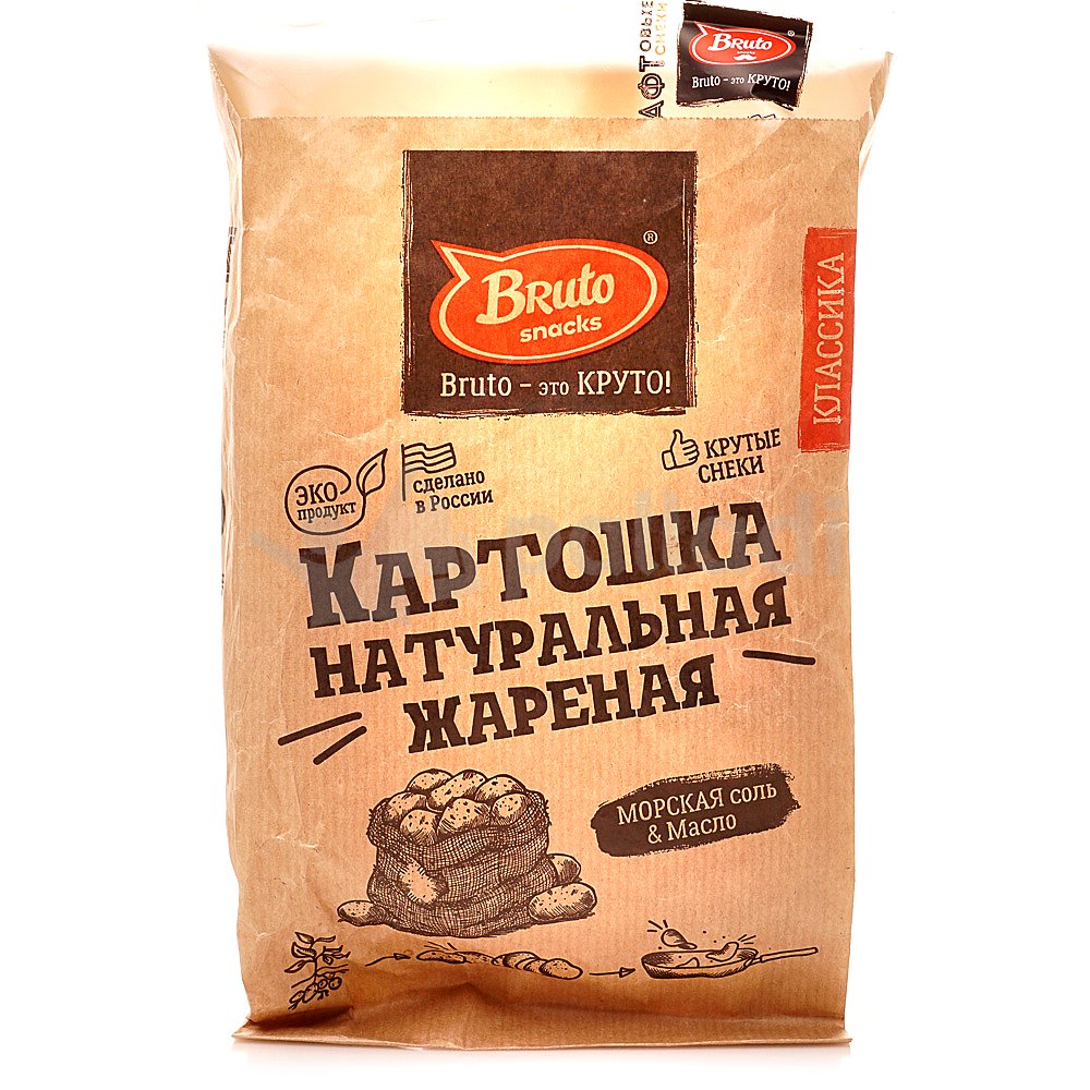 Картофель «Бруто» с солью 70 гр. в Ижевске